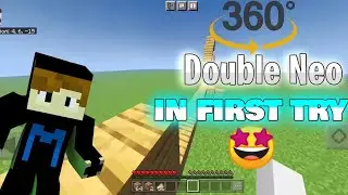 @Red Deam How's my 360&deg; double neo 🤩#mantenix#mcpeparkour#reddream