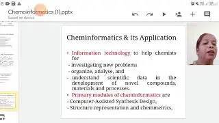Chemoinformatics