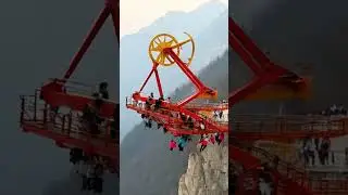 Deadly Cliff Swing Malfunction Caught on Camera | Extreme Ride Collapse