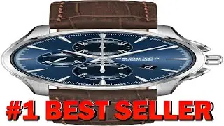 Hamilton Jazzmaster Automatic Men's Watch 42mm Stainless Steel Case Swiss Made Blue - B07RBTMV6M