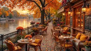[Autumn Sunset Jazz in Prague] 🍂 Relaxing Jazz Music for Study, Work & Peaceful Focus