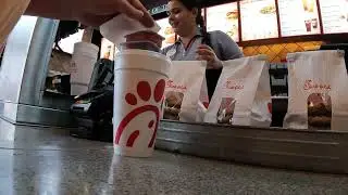 Chick-fil-A, 8 count Nugget Meal, 15900 La Cantera Pkwy, San Antonio, Texas, 26 February 2024