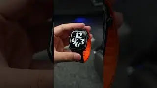 SWEAT-PROOF Champ: Black Silicone Strap! 💪💦#smartphone #applewatchband #applewatchhacks