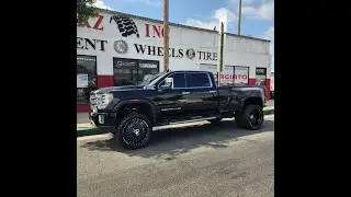 2021 GMC Denali 3500HD Dually on 26