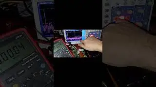 Выход ГУН перетянутого на SATCOM трансивера Icom на спектроанализаторе
