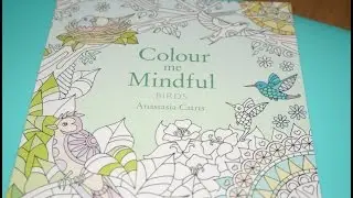 Colour Me Mindul | Birds Colouring Book Preview/Flipthrough
