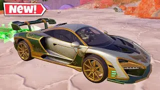 NEW MARVEL MCLAREN Bundle Gameplay In Fortnite! (Mclaren Senna)