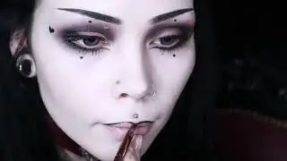 MODERN TRAD GOTH II inspired makeup tutorial Reereephillips