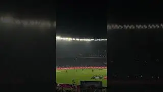 Flash light show at India vs Pakistan #cricket #worldcup