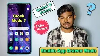 Redmi 9 Prime App Drawer Mode Explain | Redmi 9 Prime