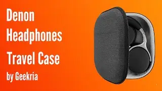 Denon Over-Ear Headphones Travel Case, Hard Shell Headset Carrying Case | Geekria
