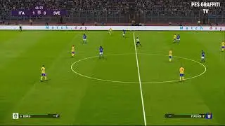 ITALIA SVEZIA AMICHEVOLE 1979 PES GRAFFITI