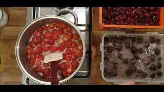 Домашние засахаренные вишни