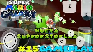 LAS SUPERESTRELLAS VERDES !!!! || Super Mario Galaxy #15 - [GAMEPLAY] &bull; || FZ