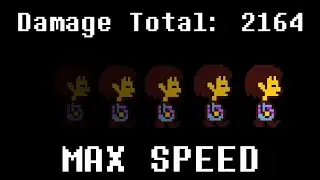 Undertale No Mercy But Every Hit Speeds The Video Up