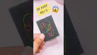 Scratch Notes in Just Rs 5/- 😲🌈 #shorts