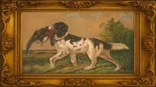 4K Vintage Hunting Dog Art for Frame TV | Relaxing 2-Hour Digital Wall Art Screensaver Display