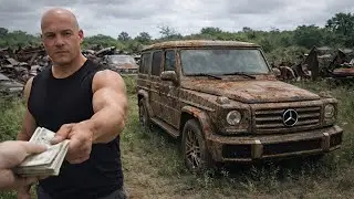 We Found an Abandoned Mercedes G-Wagon for $37,000… Then Restored It | ASMR