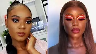 Black Girl Makeup Tutorial Compilation 🌺💄✊🏾 #2