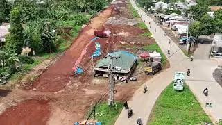 Jalan Bomang Bojonggede Kemang Pengerjaan Bored Pile Dan Pembetonan