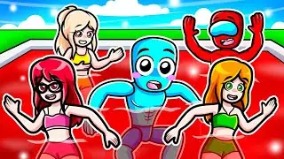 Awita SALTA a la PISCINA de GELATINA Más GRANDE en Roblox!