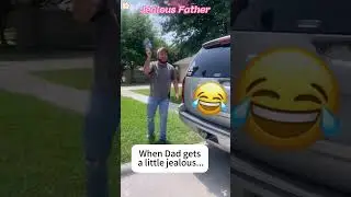 Dad is jealous when he sees his daughter playing with boys#feeling #foryou #dad #emotional #usaus