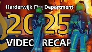 🔥 Harderwijk Fire Department | Emergency Response Highlights 2025 | Brandweer in Actie