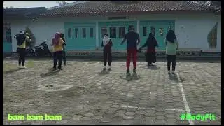 Bam Bam Bam linedance selingan senam aero bodyfit