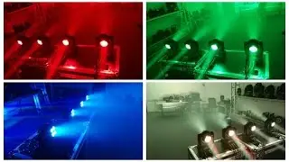 1x10w beam 4x10w wash Two Side LED Beam Wash Moving head light