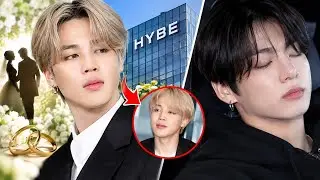 HYBE set strict conditions for Jimin's marriage? Jungkook's Eyes Are Closed! 😳💔