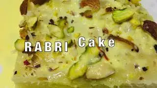 Super Soft Rabri (Malae) Cake #NoBake #NoEggs #Withoutoven #14AUGSweetSpecial #RasMalae #EidDessert