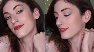 Colorful cut crease (Jkissamakeup's look) // Recreando el look de Jkissamakeup