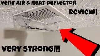 Powerful Magnetic Vent Air & Heat Deflector REVIEW!