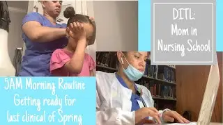 Day in the Life | Mom in Nursing School | Last day of Spring Clinical