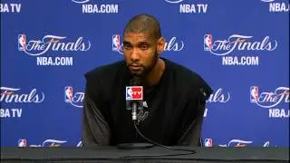 Tim Duncan NBA Finals Press Conference: LeBron James and Game 4