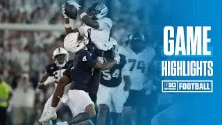 Oregon at Penn State | HIGHLIGHTS | Big Ten Football | 09/27/25