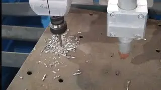 Differenza tra un taglio plasma senza preforo e con preforo di ingresso. Macchina CNC fresa plasma
