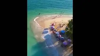 Cayo Sal Beach in Morrocoy, Venezuela.