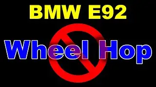 BMW E92 Wheel Hop Differential Brace