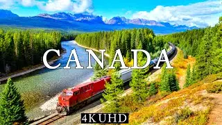 Canada 4K - Explore The Mesmerizing Vancouver Nature Film With Relaxing Piano Music - Asmr Reiki