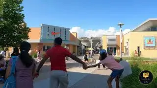 Toronto Premium Outlets Shopping Walk Tour 4K (Halton Hills, Ontario)