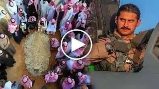 شاهد لحظة تشييع جثمان الأمير طلال بن عبدالعزيز بن بندر وماجد بن مطر العتيبي بعد وفاتهم بالطائرة