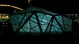 Space invaders from Antarctica by Tonoptik. Manege 2021