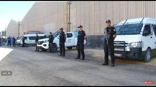 أخطـــر مهمة للجيش والحرس  في تاريخ تونس..حماية ألاف الأطنان من المواد الخطــرة وسط ألاف المتظاهرين