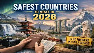 Самые безопасные страны для посещения в 2026 году | Где вы действительно можете расслабиться