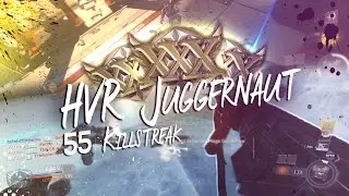 HVR Juggernaut INSANE 55 KILLSTREAK with the BEST SMG! (Infinite Warfare Multiplayer)