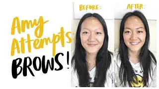 Amy Attempts: Journey to Better Brows