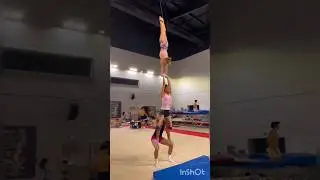 Extreme Balance Stunt | Three-Woman Acrobat Tower Performance