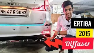 ERTIGA 2015 4 EXHAUST DIFFUSER||PERSIAN GREEN INTERIOR 📞98201 87037📞9833986482