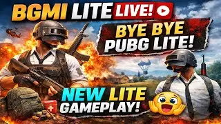 BGMI Lite Live 🔥 | PUBG Mobile Lite Players Are Back